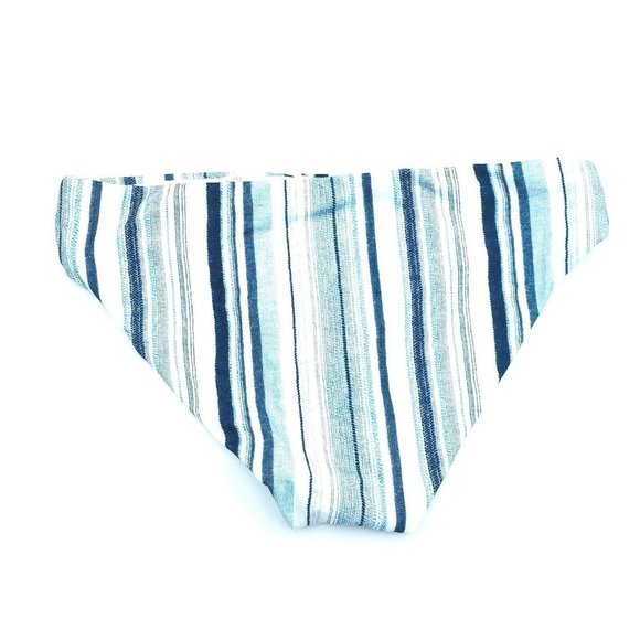 Splendid NWOT XS Line of Sight Blue & White Stripe Bikini Bottoms - Picture 3 of 3